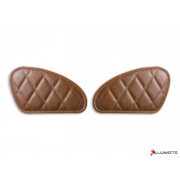 LUIMOTO TANK LEAF DIAMOND Tank Pads for the Triumph Bonneviille T120 /T100, Scrambler 1200, Thruxton 1200 /R (2016+), and Speed Twin (2019+) LUIMOTO TANK LEAF DIAMOND Tank Pads for the Triumph Bonneviille T120 /T100, Scrambler 1200, Thruxton 1200 /R (2016+), and Speed Twin (2019+)